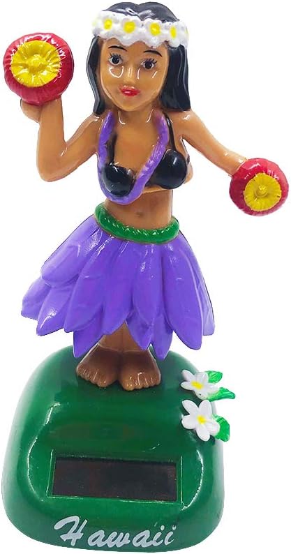 Figurine Licorne Secouant La Tête - Ornement Tableau De Bord Voiture, Bureau | Décoration Cartoon Rose, En Résine