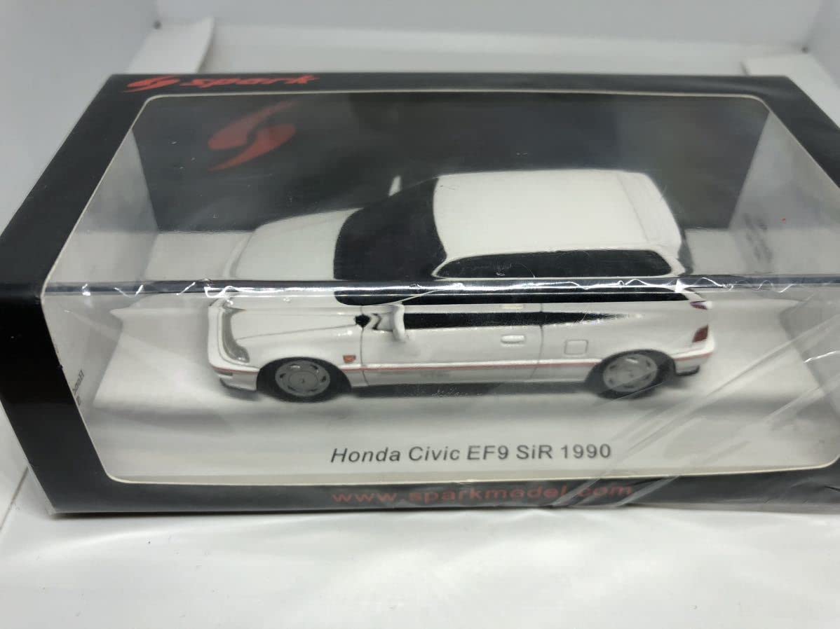Amazon | スパーク 1/43 ミニカー シビック EF9 SiR 1990 ホワイト