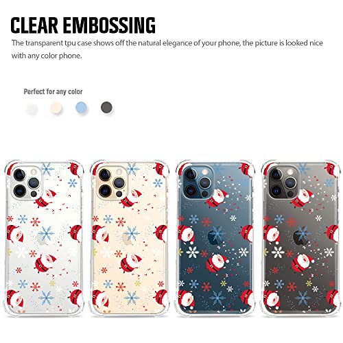 CAROKI Cover natalizia per iPhone 12 Pro Max