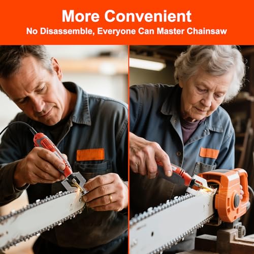 image for NEOTEC Electric Chainsaw Sharpener Kit Multi-Purpose Chain Saw Sharpen