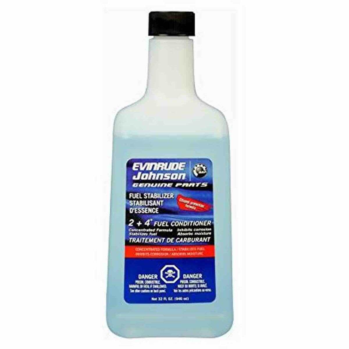 Evinrude Johnson BRP fuel stabilizer 2 + 4 fuel conditioner 32 oz. 766210
