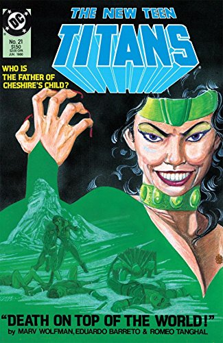 Cover of The New Teen Titans (1984-1996) #21 (The New Titans (1984-1996))