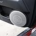 HIRUFAIT 2PCS Front Door Speaker Covers for Toyot@ FJ Cruiser 2007-2021, Stainless Steel Car Door Audio Speaker Horn Grille Accessories