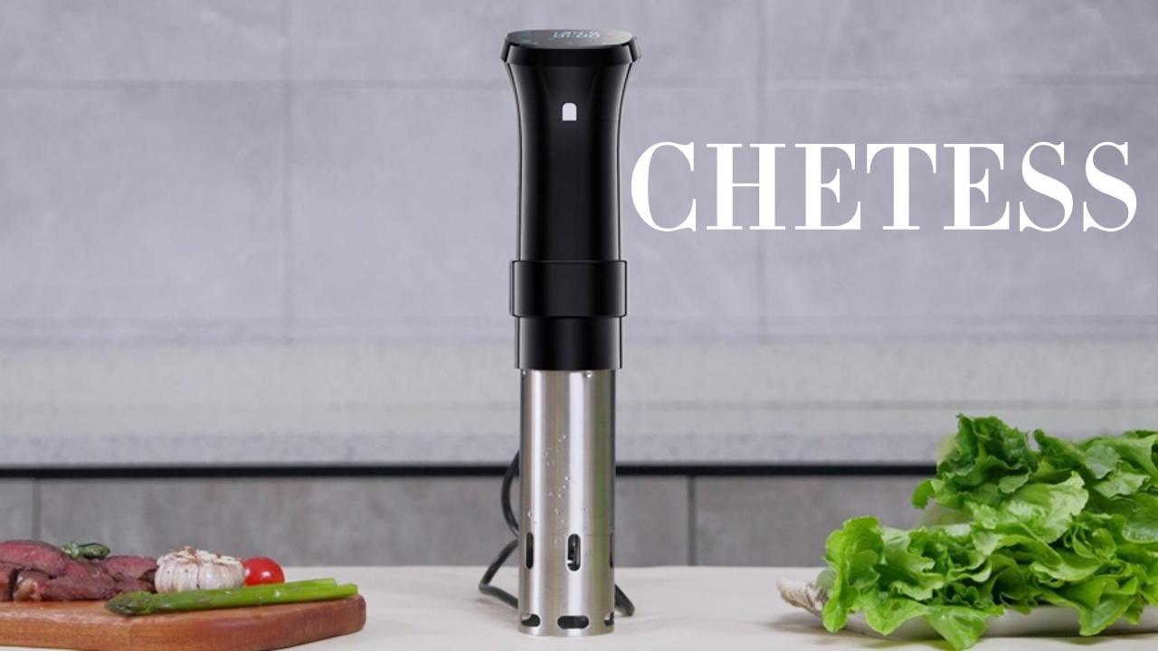 Sous-Vide Cooker 低温調理器 Amazon.com: chefess WIFI Sous Vide Machine, 1100 Watts Sous