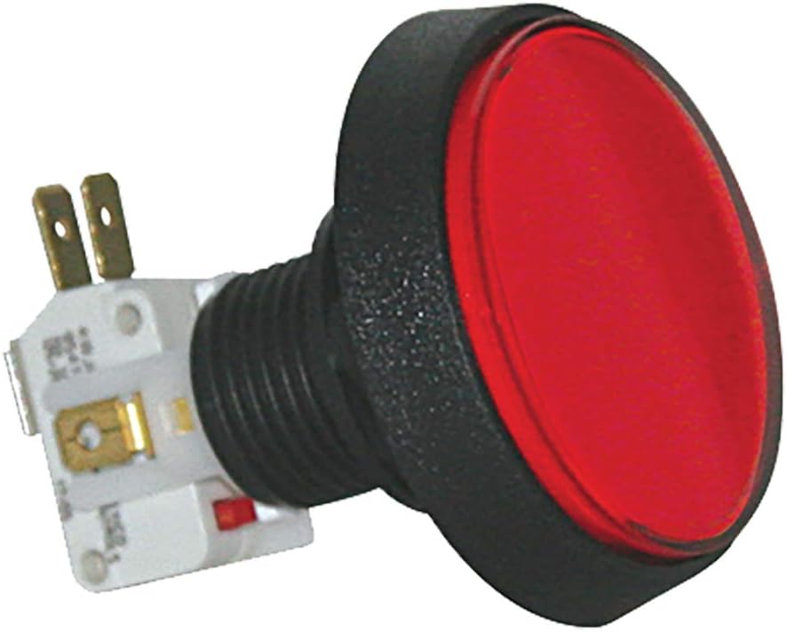 Suzo-Happ Pushbutton - Large Round - Illuminated - D54-0004-1