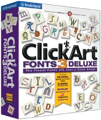 ClickArt Fonts Deluxe 3