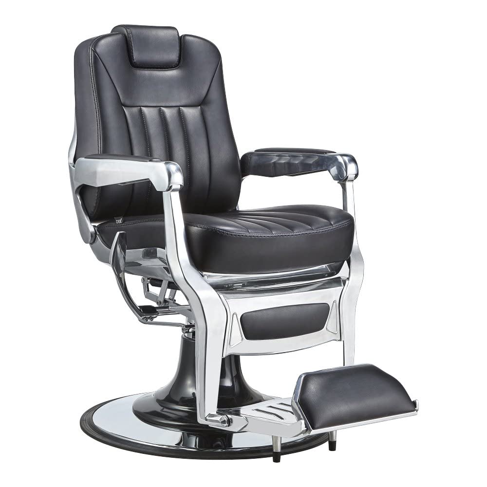 Dir Barber Chair, Heavy Duty Classic Design Barbershop Chairs Esquire, Black