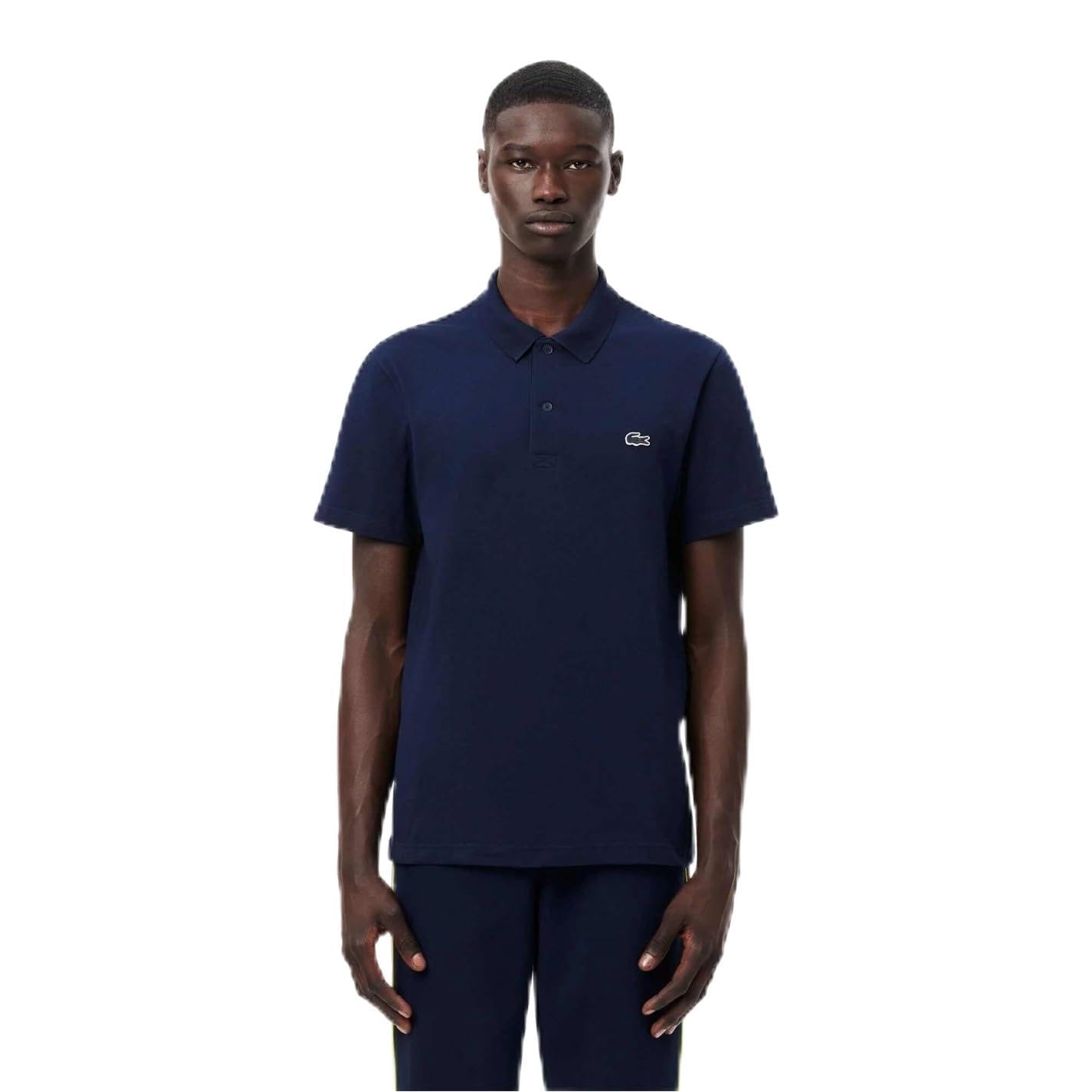 Lacoste Polo Shirt Breathable Navy Blue Dark Blue size 3XL