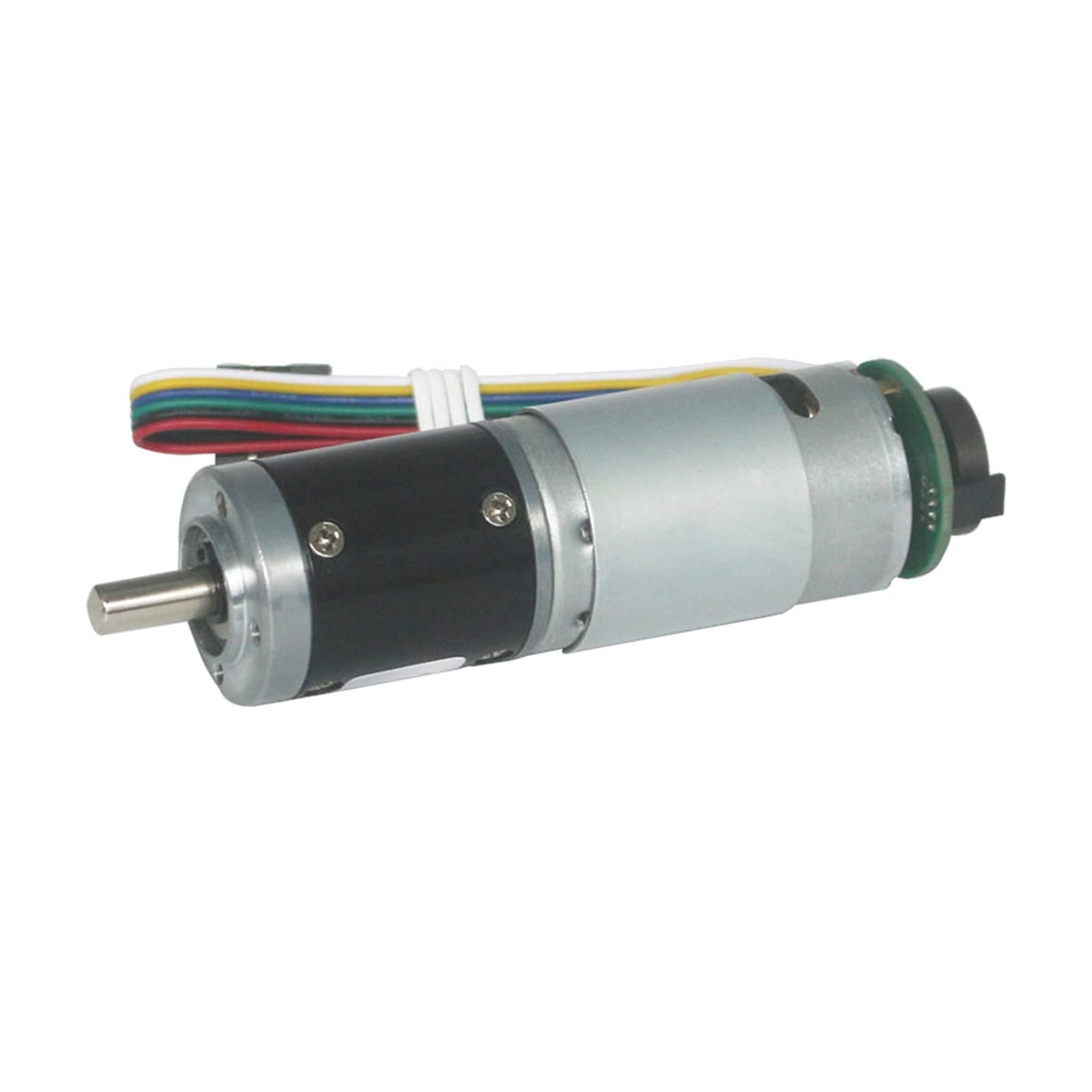 Motore DC Encoder Planet decelerazione Motoriduttori Silenzioso Grande coppia DC Motoriduttore epicicloidale Riduttore di velocità Motore: 12V 340 RPM)