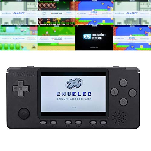 TAPDRA Handheld Odroid Go Advance Game Station with 7800+ Games with OGA Ora v1.65 Retropie Emulation Station - Plug&Play