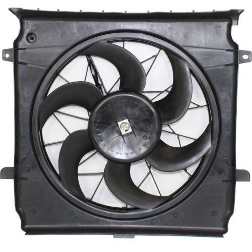 Premium Radiator Cooling Fan w/Blade Motor & Shroud for Jeep Liberty 2002-2004 - CH3117101