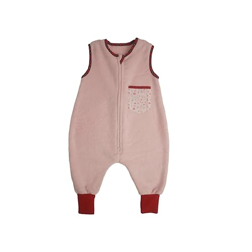 Miniatura 10 de Saco de dormir para niños pequeños con piernas (2-4t) de forro polar Plsuh Soft Tog 2.0 Saco de dormir para bebé con pies 3 años andador manta para
