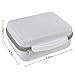Case Compatible with Brother P-Touch PTD220 210 Home/Office Everyday Label Maker, Storage Holder Carrying Organizer for Label Tapes, AC Adapter, Charging Cables (Box Only) - White