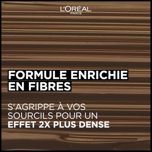 L'Oréal Paris - Mascara Sourcils Volumateur et longue tenue - Infaillible 24H Tinted Mascara - Teinte : Light Brunette