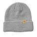 Shell Light Grey Beanie with Cuff