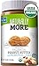 Naturally More Organic All Natural Valencia Peanut Butter-Probiotic Infused-Premium Roasted Peanut Taste-Heart Healthy Flax 16oz