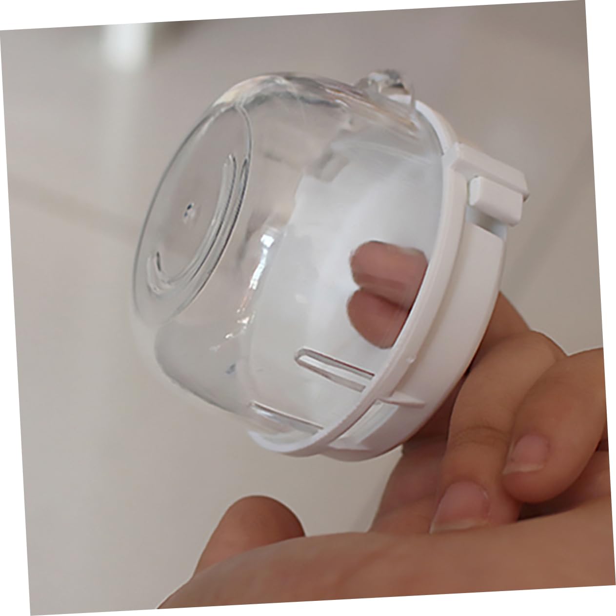 ERINGOGO 2pcs Gas Stove Cover Child Proof Heatproof Pp Material Stove Knob Protectors for Natural Gas Stove