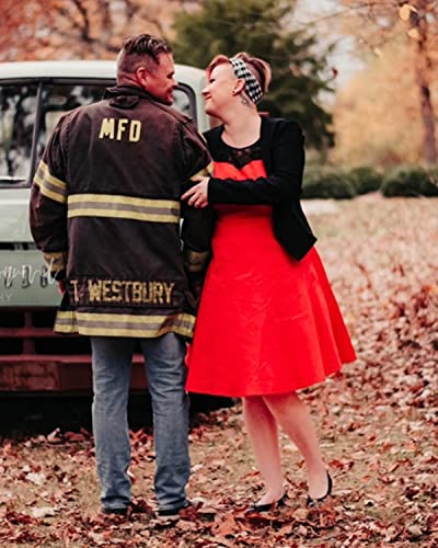 Pinup Fashion Women's Elastic Waist Petticoat Puffy Tutu Tulle Skirt Underskirt Party Vintage Dress Costume Cosplay2