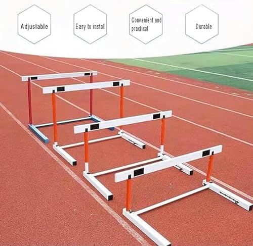 Adjustable Track and Field Hurdles for Effective Training, Ideal for Athletes and Coaches,106Cm