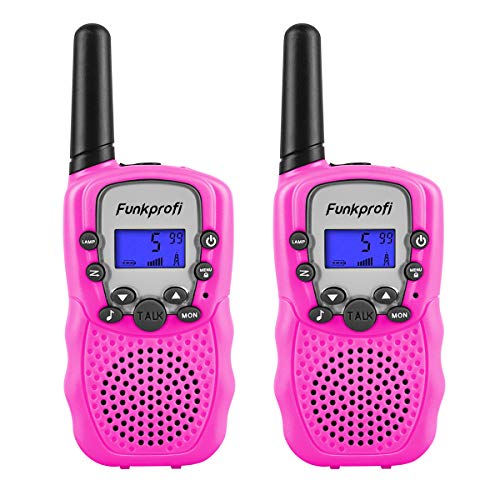 Funkprofi Walkie Talkies for Kids, Long Range 22 Channels HD Sound Two Way
