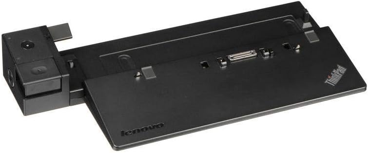 ThinkPad USA Ultra Dock With 90W 2 Prong AC Adapter (40A20090US, Retail Packaged), Black