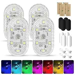 Neovsuny NEO-QiCheFenWeiD LED Innenbeleuchtung 4 Stück