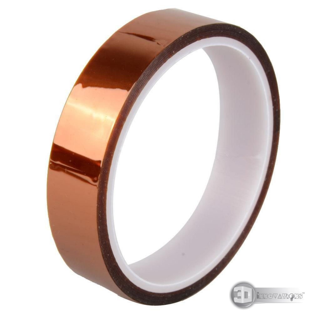 3DInnovations Kapton Polyimide Heat High Temperature Resistant Adhesive Gold Tape for Electric Task, 3D Printer, BGA Heating, Soldering Task (Amber, Wide: 20mm, Length: 30ft, 1 pc) (B076GNZM71) Amazon Price History, Amazon Price Tracker