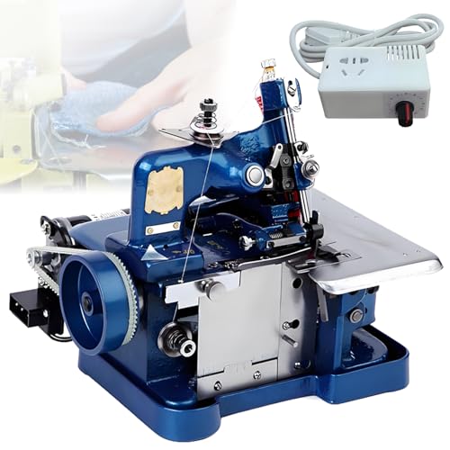 DOZPAL Máquina de Coser overlock de 250 W para algodón, Seda y Mezclilla. Herramienta overlock Profesional. Máquina overlock Industrial con Capacidad de 3 Puntadas y regulador de Velocidad DOZPAL Máquina de Coser overlock de 250 W para algodón, Seda y Mezclilla. Herramienta overlock Profesional. Máquina overlock Industrial con Capacidad de 3 Puntadas y regulador de Velocidad