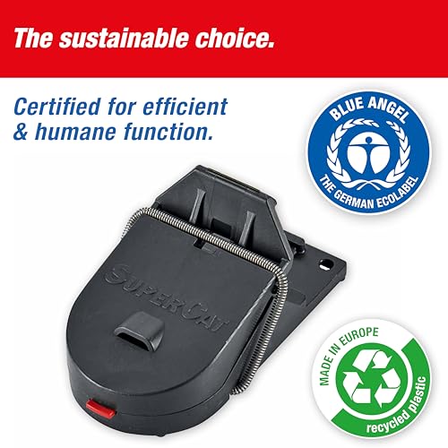 SWISSINNO Trappola per Topi PRO SuperCat. Efficiente, umana e riutilizzabile con esche. Cattura e Uccide all'istante. Sicura, No colpi a vuoto. Prodotta in UE: 2 trappole SWISSINNO Trappola per Topi PRO SuperCat. Efficiente, umana e riutilizzabile con esche. Cattura e Uccide all'istante. Sicura, No colpi a vuoto. Prodotta in UE: 2 trappole