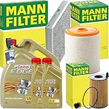 LIEFERUMFANG: 1x 7L EDGE LL HC 5W-30 Motoröl 1x Verschlussschraube, Ölwanne 1x Filter Luftfilter 1x Filter, Innenraumluft 1x Filter Ölfilter 1x BandelOneOne Ölwechselanhänger