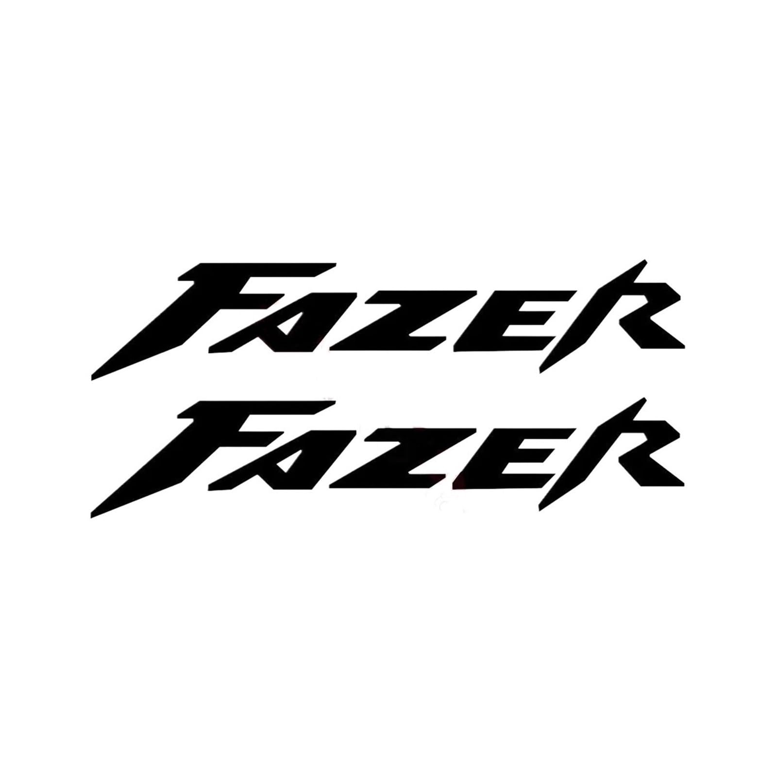 Compatible with Fazer S2 Stickers FZ1 FZ6 FZ8 FZ1S FZ6S FZ8S 2004-2015 Models PVC Motorcycle Waterproof Decals(Black)