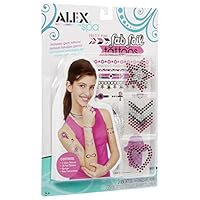 Algopix Similar Product 11 - ALEX Spa Fab Foil Tattoos Pink