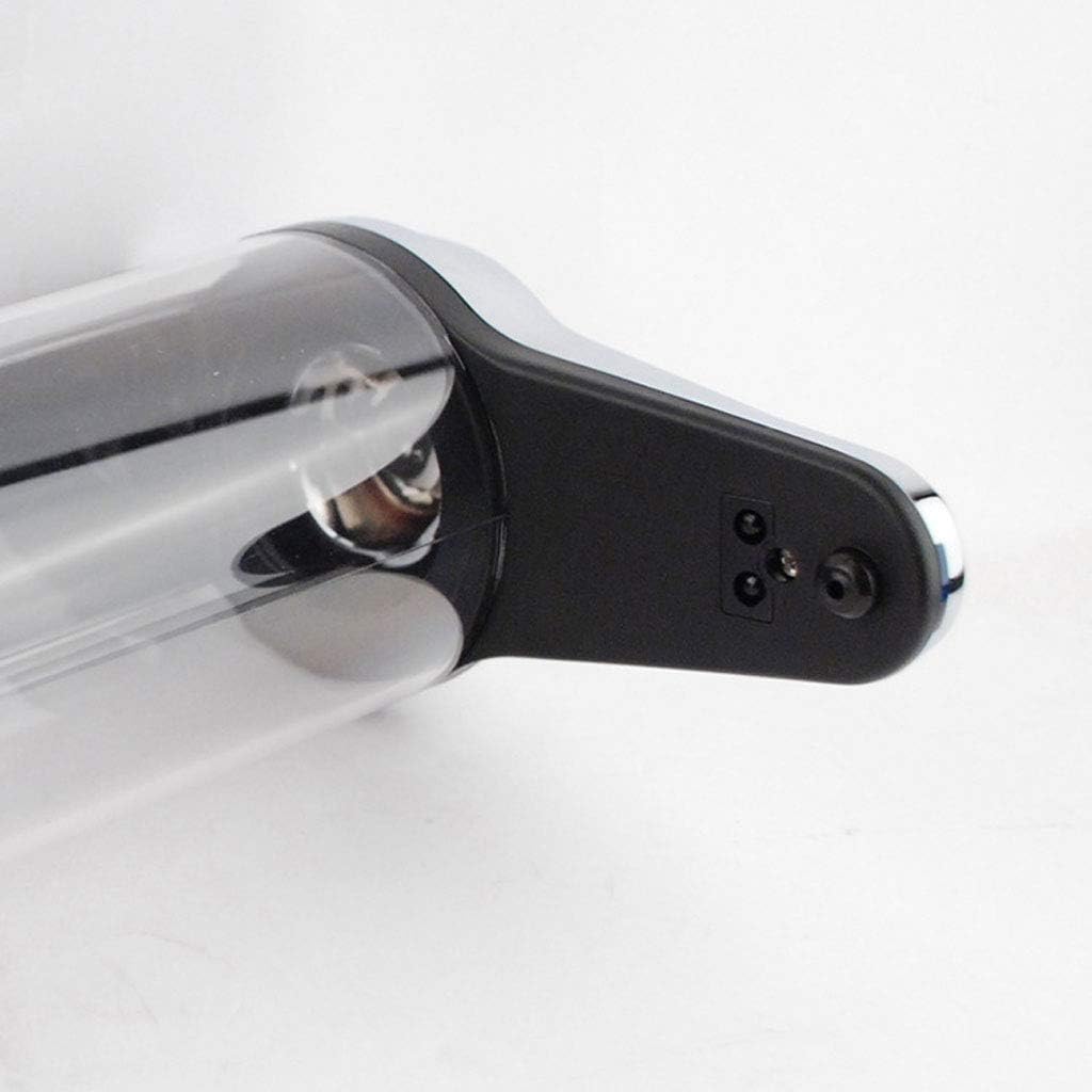 Non-Contact Automatic Wall-Mounted Soap Dispenser 500ML Stainless Steel Hands-Free Liquid for Kitchen Bathroom (Style : C)