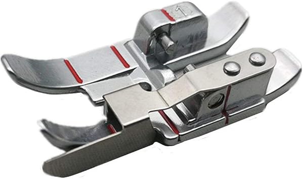 YEQIN Pfaff Snap on 1/4" Edge Guide Patchwork Quilting Foot IDT Walking Foot 820924096