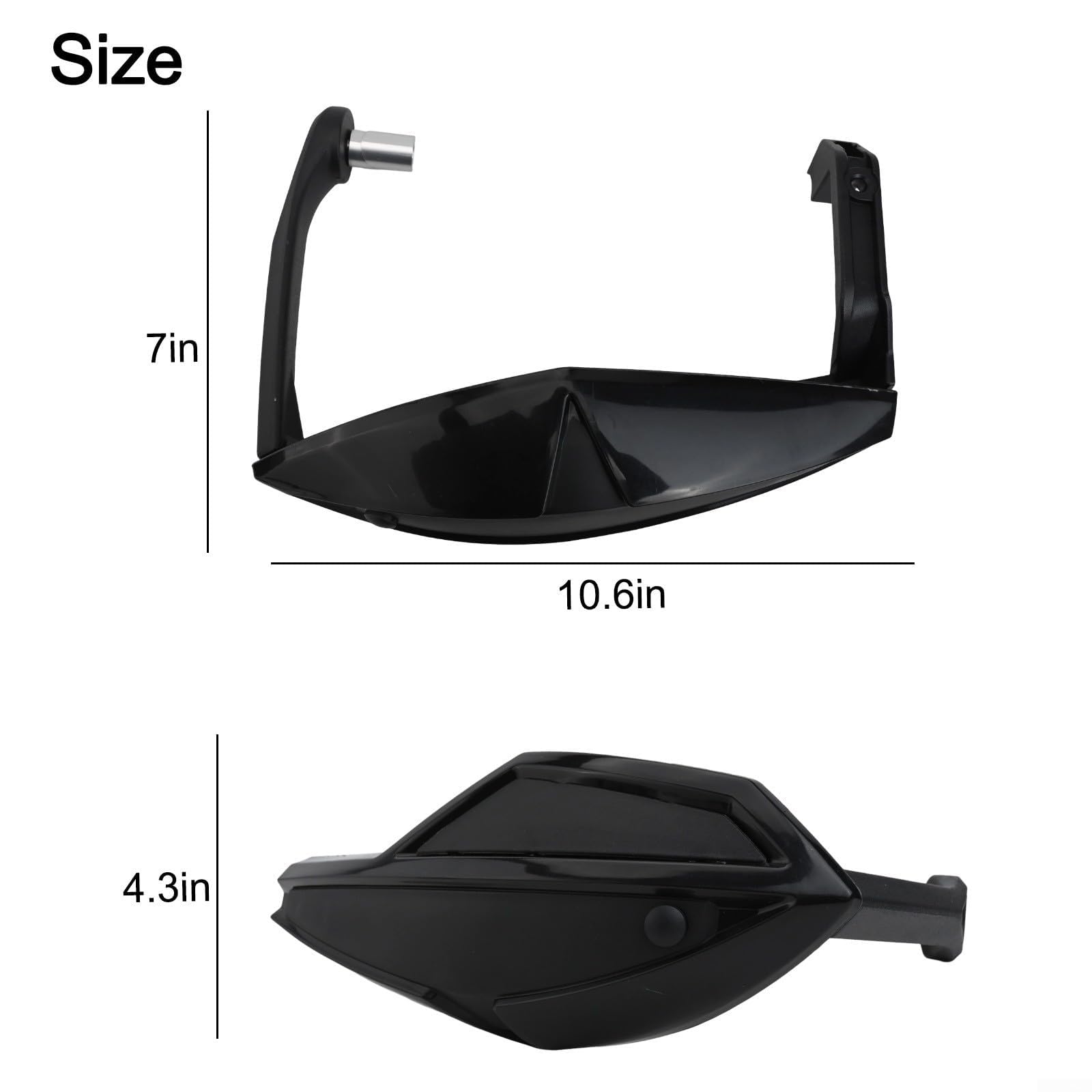 Kit Déflecteur Vent Guidon pour can-am G2 6x6 Kit Déflecteur