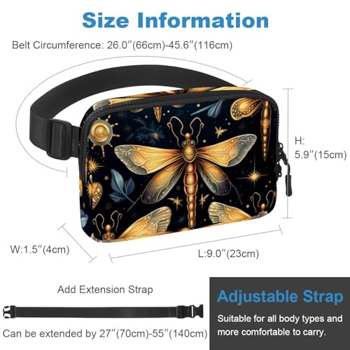 Cangurera Firefly Multicolor 16 con correa ajustable de 1.5x9.0x5.9in unisex 3