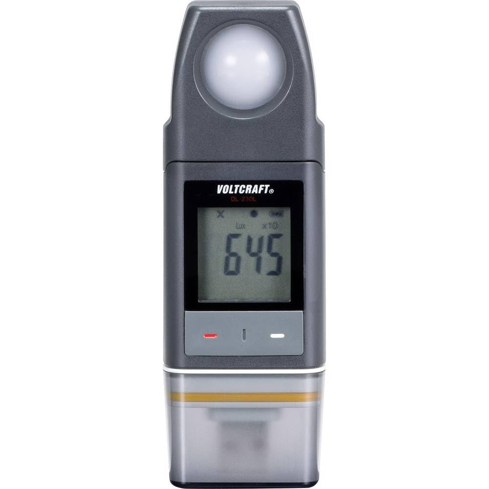 VOLTCRAFT VC-9657635 DL-230L Lux-Datenlogger Messgröße Beleuchtungsstärke PDF Funktion