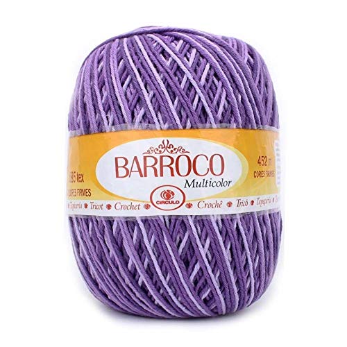 BARBANTE BARROCO MULTICOLOR 200G - 226M COR 9563 VINHEDO - UN