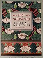 Art Nouveau Floral Designs 0517661128 Book Cover