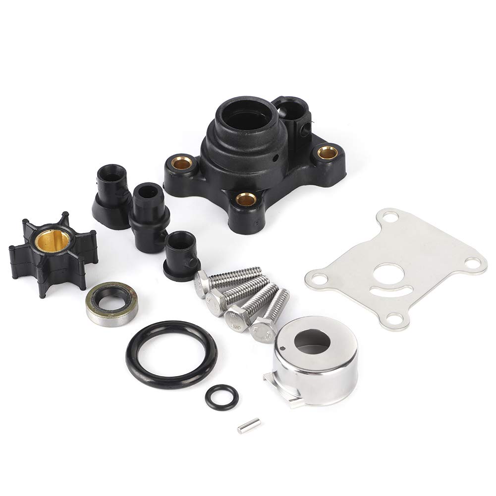 Tbest Impeller-Wasserpumpen-Reparatursatz Plus Neopren für 9,9 PS 15 PS 394711 0394711 Außenbordmotor Marine Korrosionsbeständig