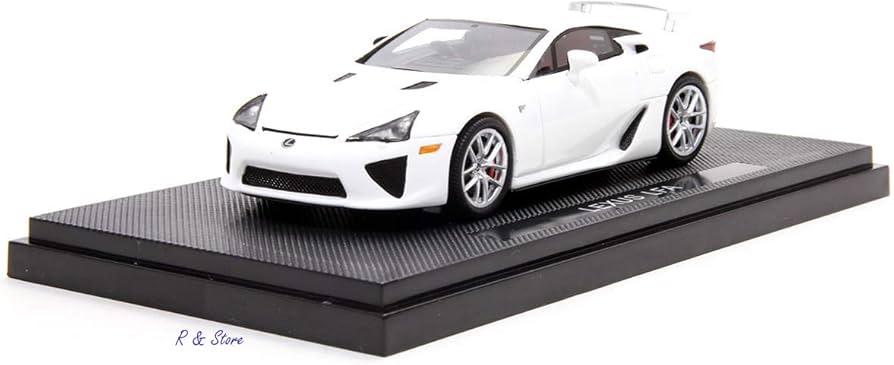 Amazon | エブロ 1/43 Lexus LFA WHITE 完成品 | ミニカー・ダイ