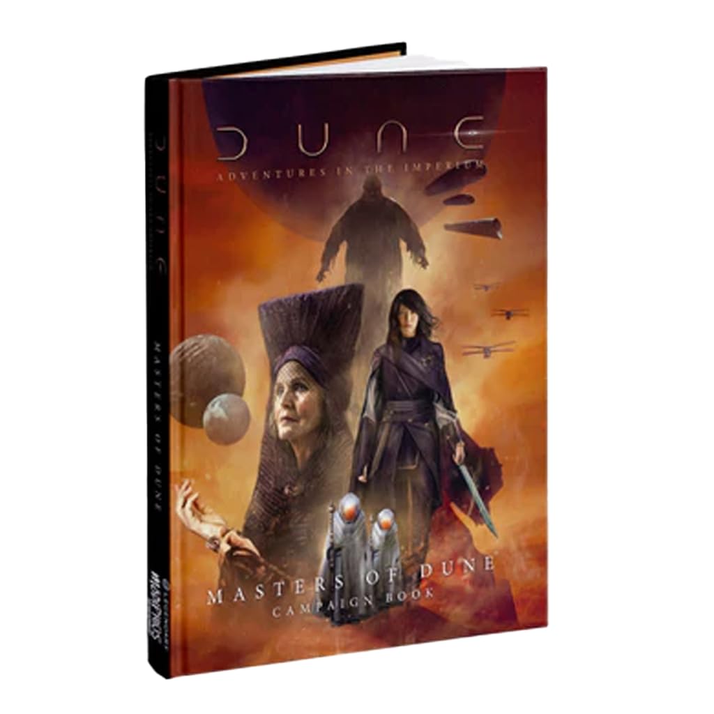 Dune Adventures in The Imperium: Masters of Dune - Standard Edition, RPG Book, Roleplaying Game