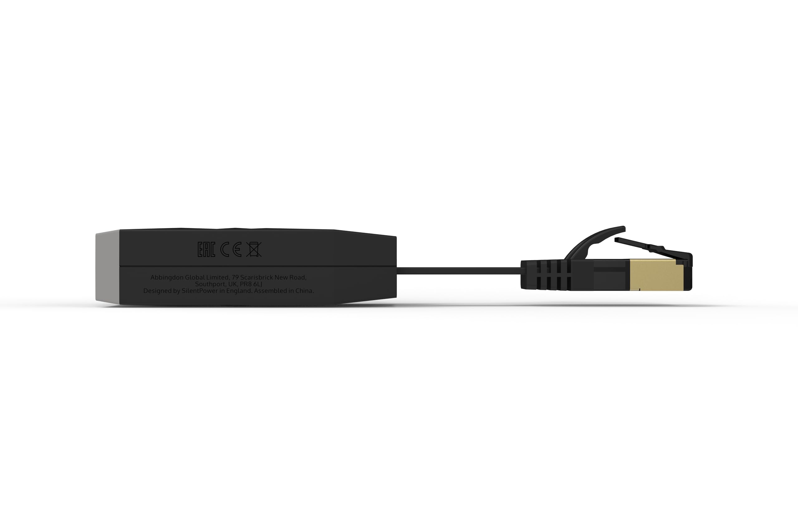 Silent Power LAN iSilencer+, filtro dal rumore Ethernet con isolamento galvanico e filtro RF, riduce il rumore e il jitter - Isolatore Gigabit RJ45 per audio ad alta risoluzione con segnale più pulito