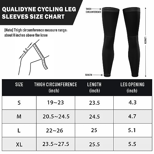 Qualidyne Thermal Fleece Leg Warmers