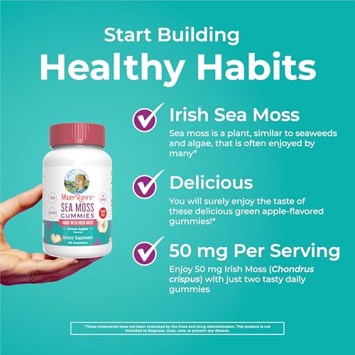 Mary Ruth's Sea Moss Gummies (60 ct, 50 mg) — view 6
