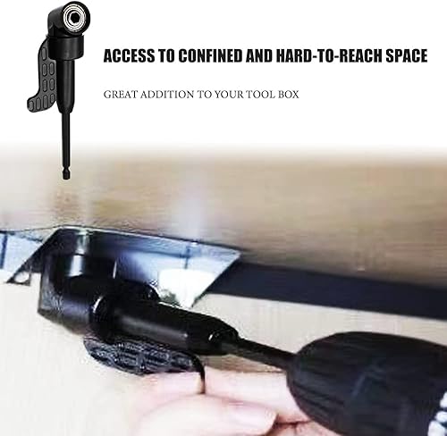 Miniatura 5 de Juego de adaptadores de puntas de destornillador de impacto, 3 piezas, adaptador de enchufe hexagonal, juego de extensión de zócalo con 5.512 in de