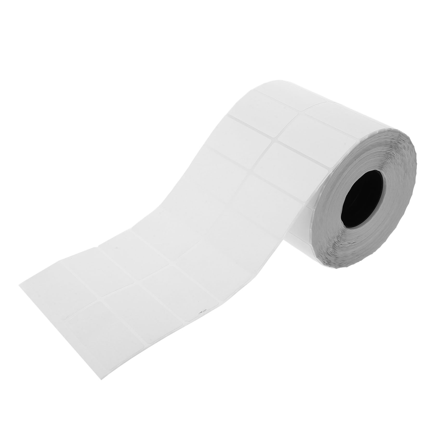 Anneome Etichette Adesive Rotolo Etichette Autoadesive per Alimenti Barattoli Congelatore Cucina Bianco 4000 Etichette/roll Resistente All'uso Facile da Scrivere in Carta Coperchiata