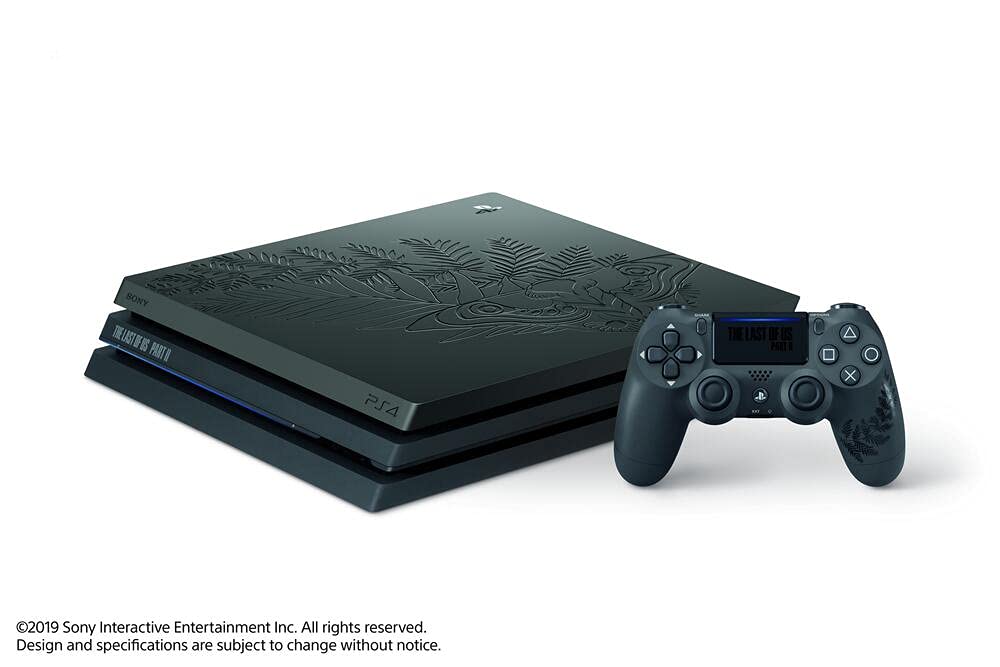 Sony PlayStation 4 Pro 1 To Édition Spéciale The Last of Us part II Limitée, Avec le jeu inclus + 1 manette sans fil DUALSHOCK 4 V2 personnalisée [Edizione: Francia]