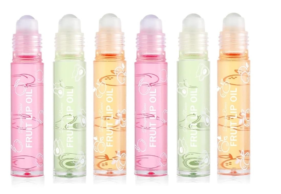 HD Multi-Colors Roll-On Lip Gloss Lip Oil Moisturizing Clear Lip Oil Plumper-image-40