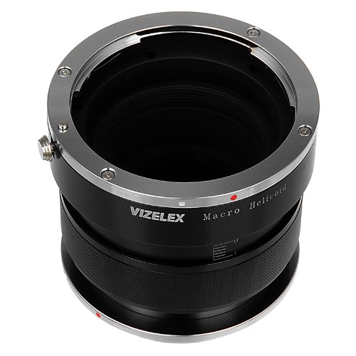 Vizelex Variable Magnification Helicoil Adapter Compatible with Canon EOS EF Lens on Canon EOS EF/EF-S Cameras